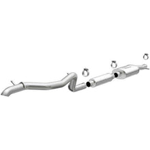 Load image into Gallery viewer, MagnaFlow 12-18 Jeep Wrangler 2.5in Overland Series Cat-Back Exhaust - 19539