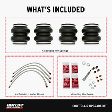 Load image into Gallery viewer, Air Lift 89-00 Lexus LS400 Coil to Air Upgrade Kit - 83016