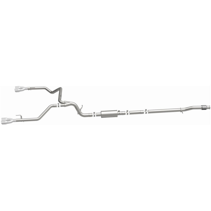 MagnaFlow 2019 Chevy Silverado 1500 V8 5.3L Street Series Quad Split Rear Exhaust w/ Polished Tips - 19477