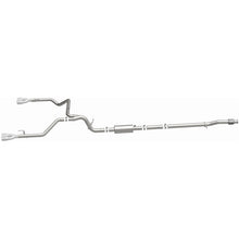 Load image into Gallery viewer, MagnaFlow 2019 Chevy Silverado 1500 V8 5.3L Street Series Quad Split Rear Exhaust w/ Polished Tips - 19477
