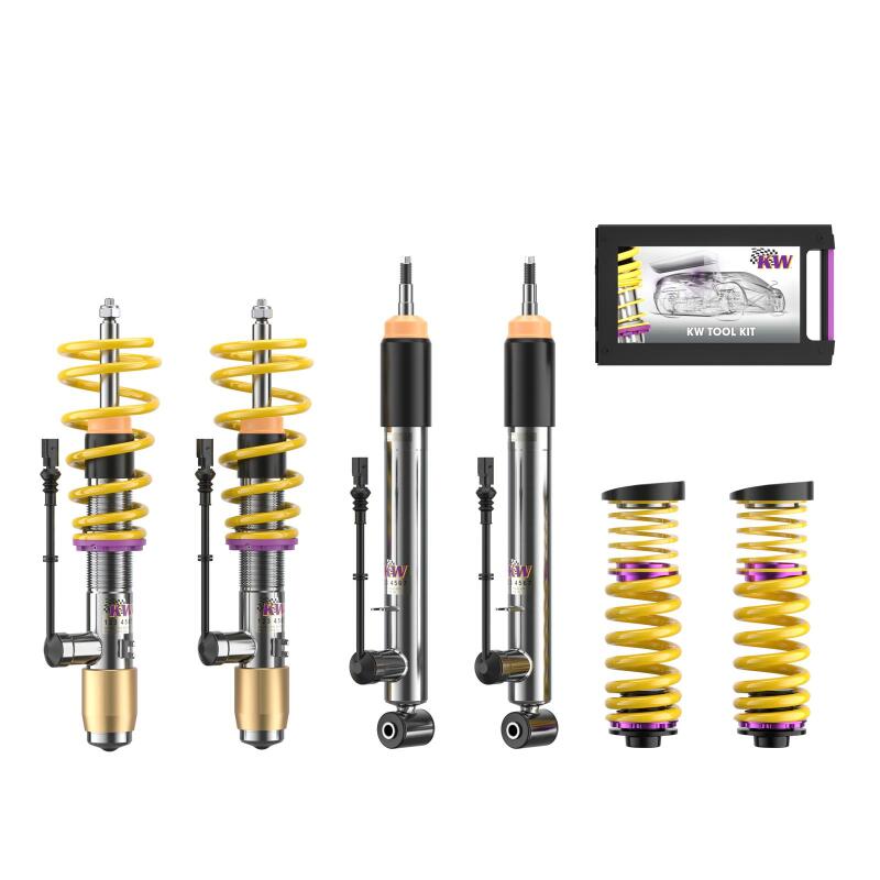 KW Coilover Kit DDC ECU 08+ Q5 (8R) w/o Electronic Dampening Control - 39010041