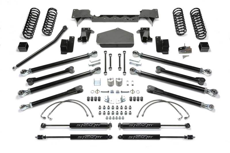 Fabtech 07-18 Jeep JK 2-Door 3in Crawler w/Stealth - K4057M