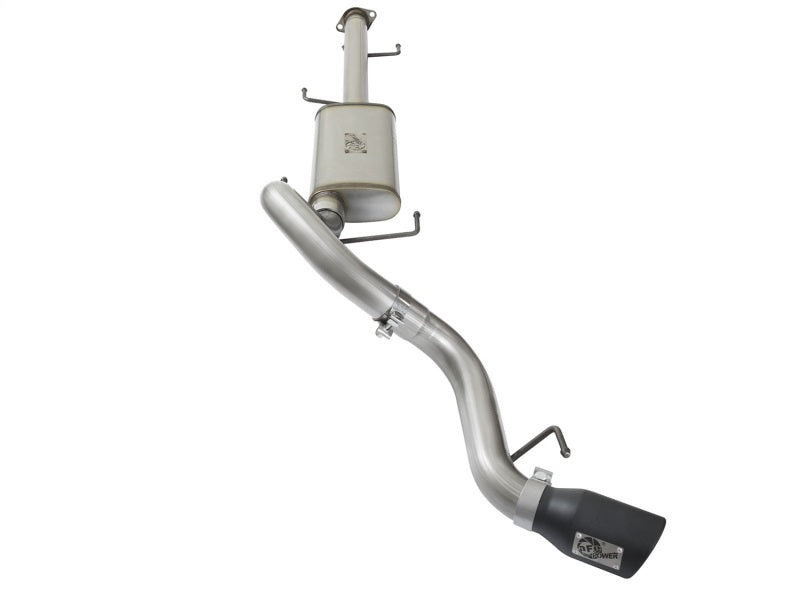 aFe MACH Force Xp 3in SS Cat-Back Single Side Exit Exhaust w/Black Tips 07-14 Toyota FJ Cruiser - 49-46003-1B