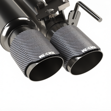Load image into Gallery viewer, Kooks 18-24 Ford Mustang GT 5.0 3in. Valved Shotgun Cat-Back Exhaust - Carbon Tips - 11514520