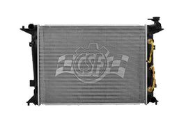 CSF 10-12 Hyundai Genesis Coupe 3.8L OEM Plastic Radiator - 3484