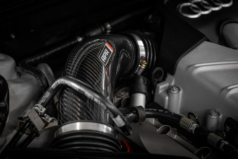 APR 10-16 Audi S4/S5/14-17 Audi Q5/SQ5 (B8) 3.0T Carbon Fiber Throttle Inlet Pipe - CI100037-A