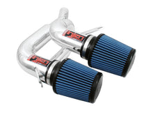 Load image into Gallery viewer, Injen 08-09 535i E60 3.0L L6 Twin intake &amp; AMSOIL Filters Polished Short Ram Intake - SP1130P