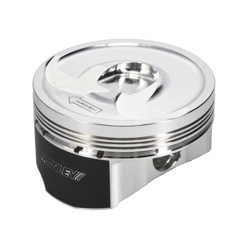 Manley Chevrolet LT1 Piston Set - 4.080in Bore 1.115in CH, -20.00 CC - 560480CE-8