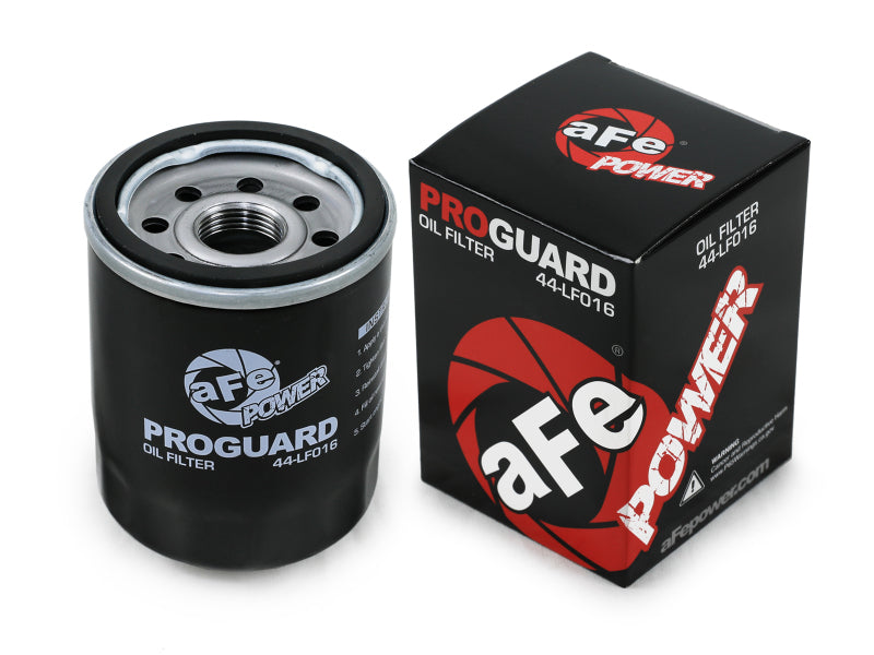 aFe Pro GUARD D2 Oil Filter 99-14 Nissan Trucks / 01-15 Honda Cars (4 Pack) - 44-LF016-MB
