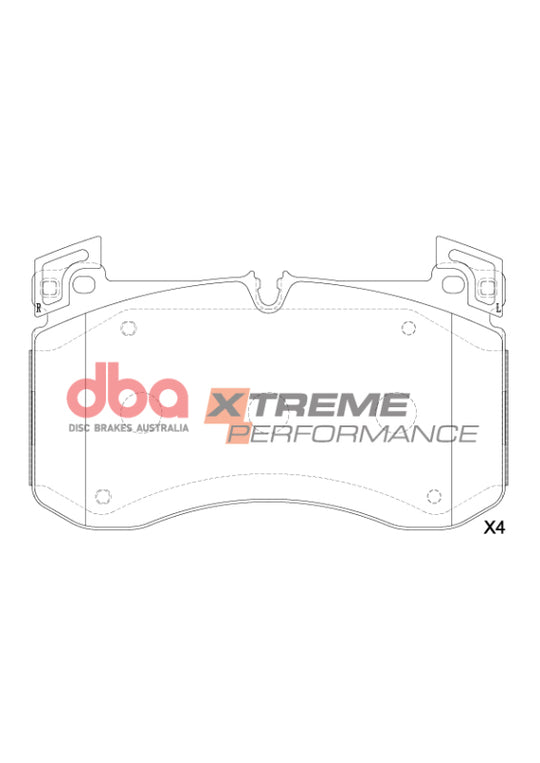 DBA 18-19 Mercedes-Benz G63 AMG XP Performance Front Brake Pads - DB15263XP