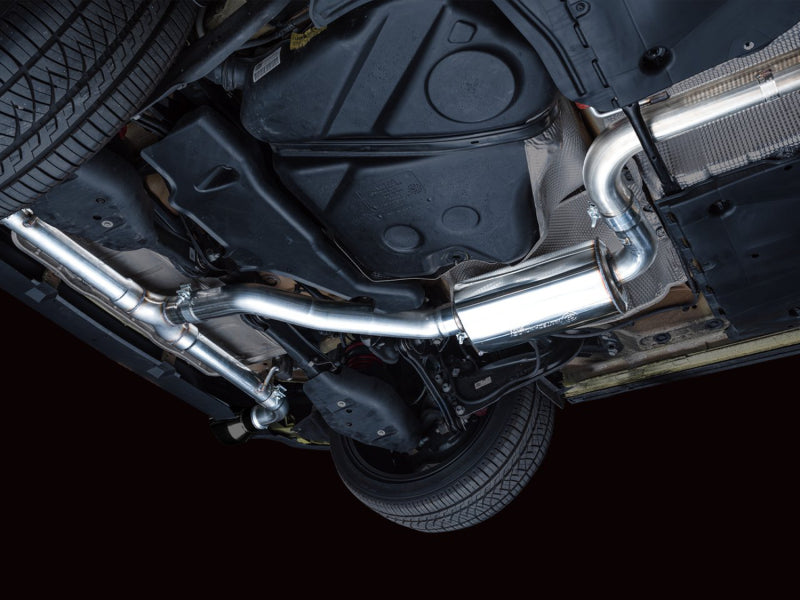 AWE Tuning 2022 VW GTI MK8 Touring Edition Exhaust - Diamond Black Tips - 3015-33658