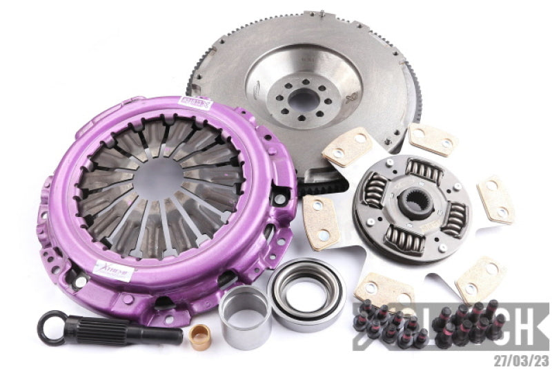 XClutch 03-06 Nissan 350Z Track 3.5L Stage 2 Sprung Ceramic Clutch Kit - XKNI25525-1B