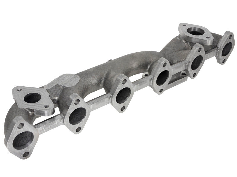 aFe Power BladeRunner Ductile Iron Exhaust Manifold w/ EGR 07.5-15 Dodge Diesel Trucks L6-6.7L (td) - 46-40054