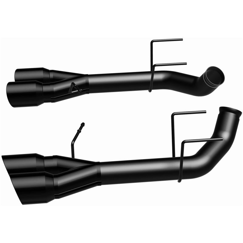 MagnaFlow 13 Ford Mustang Shelby GT500 V8 5.8L Quad Split Rear Exit Stainless Cat Back Perf Exhaust - 15177