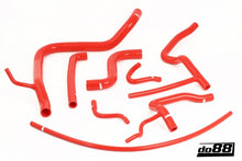 Load image into Gallery viewer, do88 SAAB 900 Turbo T8 81-89 Coolant Hoses Red - DO88-KIT131R