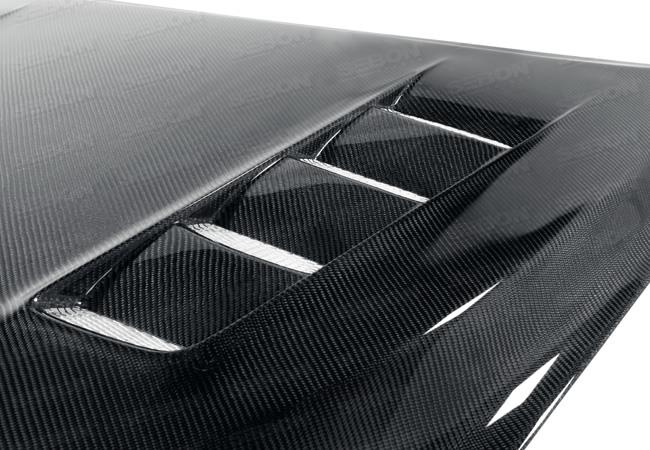 Seibon 08-09 Lexus IS-F (USE20L) TSII Style Carbon Fiber Hood - HD0809LXISF-TSII