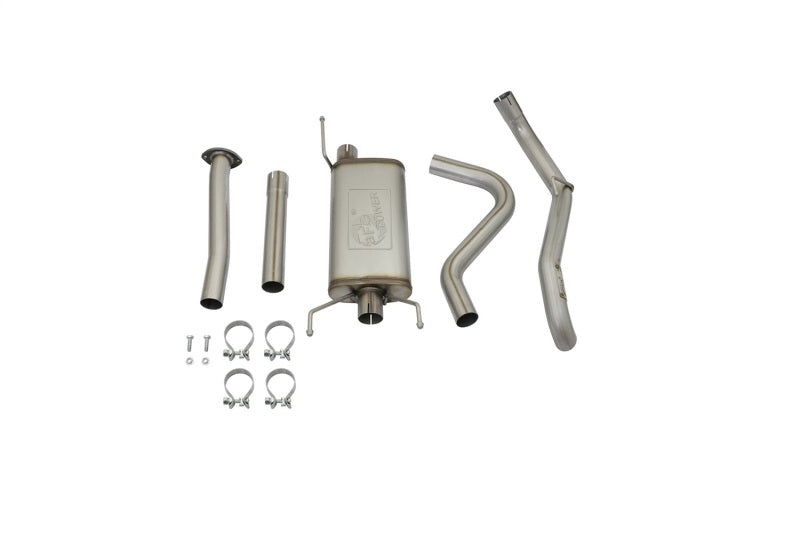 aFe MACHForce XP Exhausts Cat-Back Hi-Tuck RB SS 16 Toyota Tacoma V6-3.5L - 49-46034