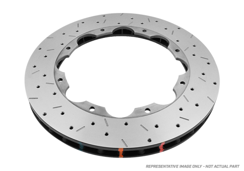 DBA 00-03 Audi A8 Quattro Front 5000 Series Drilled & Slotted Ring - DBA5242.1XS