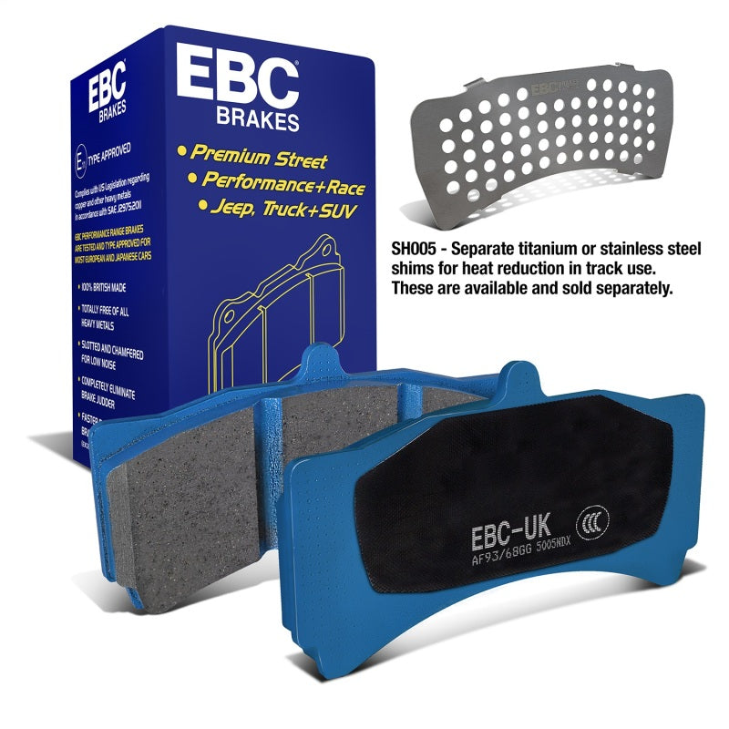 EBC Brakes Bluestuff Street and Track Day Brake Pads - DP5005NDX