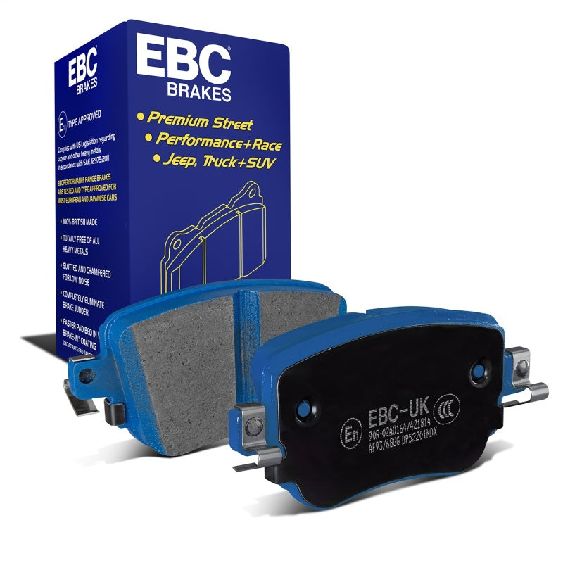 EBC 16-19 Audi Q3 2.0T Bluestuff Rear Brake Pads - DP52201NDX