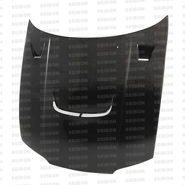 Seibon 95-96 Nissan Skyline R33 GT-R (BCNR33) JU-Style Carbon Fiber Hood - HD9596NSR33-JU