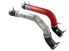 Load image into Gallery viewer, aFe BladeRunner 3in Red Intercooler Tubes Hot &amp; Cold Side Kit for 13-14 Dodge RAM Diesel 6.7L (td) - 46-20134-R