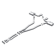 Load image into Gallery viewer, MagnaFlow 11-13 Cadillac CTS Coupe Only V8 6.2L Dual Ctr Rear Exit SS Cat-Back Performance Exhaust - 15496