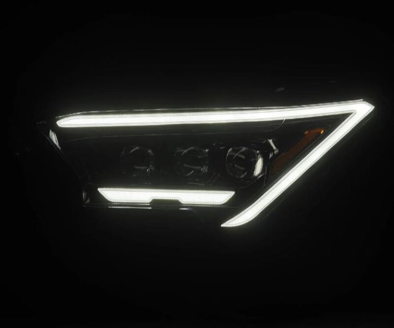 AlphaRex 2024 Toyota Tacoma NOVA-Series Projector Headlights (Pair) - Alpha-Black w/Activation Light - 880326