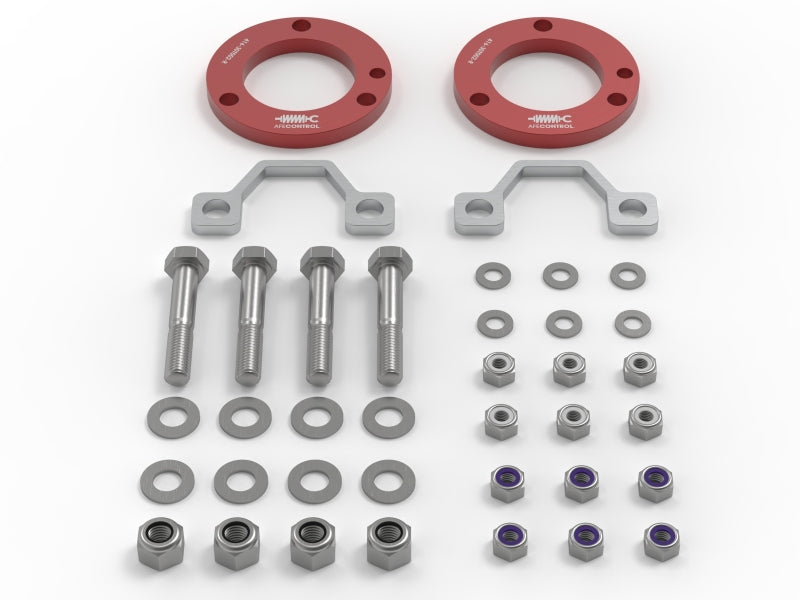 aFe CONTROL 1.25 IN Leveling Kit 21-24 Ford Bronco - Red - 416-30T002-R