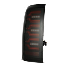 Load image into Gallery viewer, AlphaRex 14-18 Chevy Silverado 1500 Luxx-Series LED Tail Lights Black/Red w/Activ Light/Seq Signal - 620050