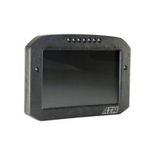 Load image into Gallery viewer, AEM CD-7LG Carbon Logging Flush Digital Dash Display w/ Internal 20Hz GPS &amp; Antenna - 30-5703F