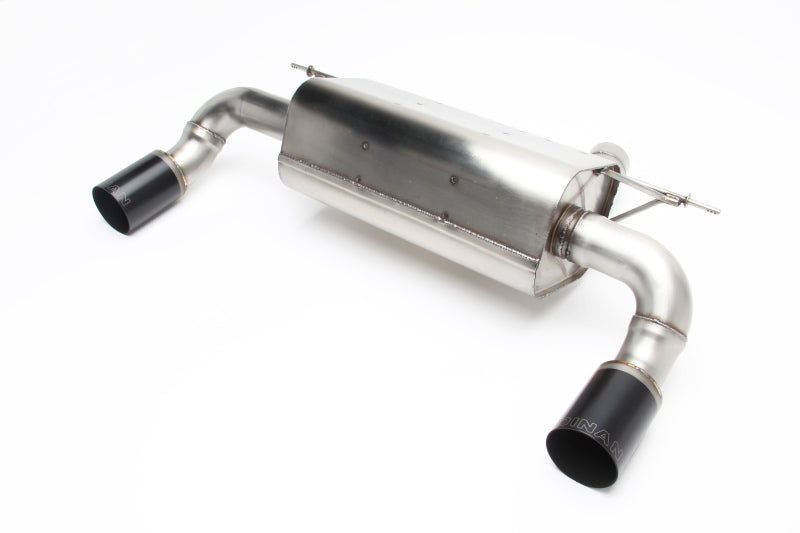 Dinan 14-16 BMW M235i (F22) w/o M-Performance Valence Free Flow Axleback Exhaust System - Black Tips - D660-0047-BLK