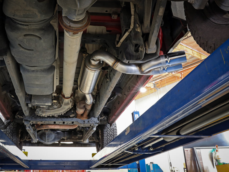 aFe POWER Rebel Series 3.5in SS Cat Back Exhaust w/Pol Tips 19-21 RAM V8-6.4L Hemi - 49-42082-P