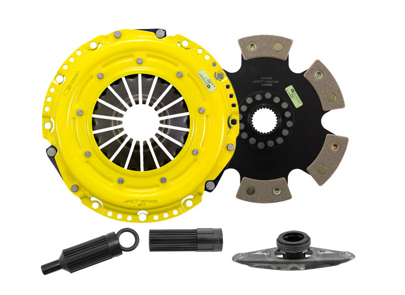 ACT 2007 BMW 135/335/535/435/Z4 HD/Race Rigid 6 Pad Clutch Kit - BM14-HDR6