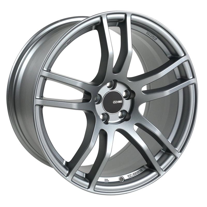 Enkei TX5 17x9 5x114.3 35mm Offset 72.6mm Bore Platinum Grey - 491-790-6535GR