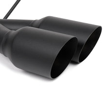 Load image into Gallery viewer, BLOX Racing 2022+ WRX Muffler Delete / Axle Back Single Wall 4in - Matte Black Tips - BXEX-51106-BK