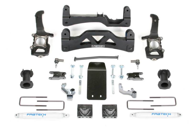 Fabtech 09-13 Ford F150 4WD 6in Basic Sys Gen II w/Perf Shks - K2190