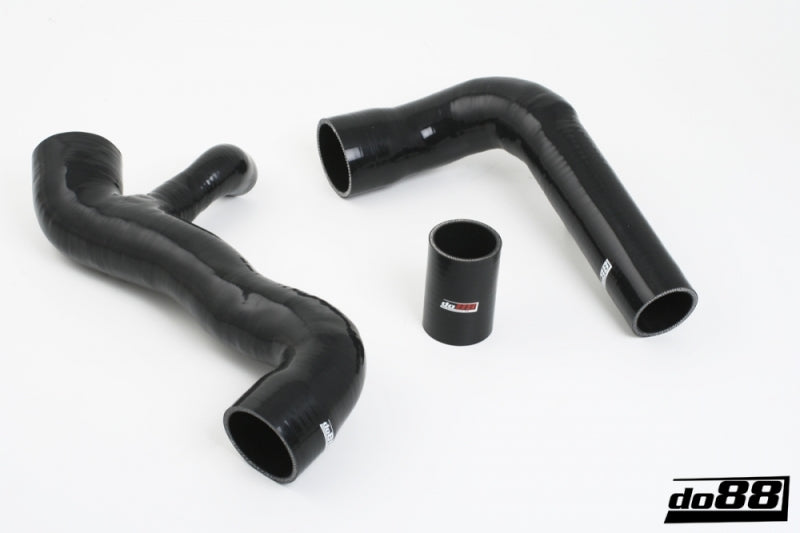 do88 09-11 Ford Focus RS 2.5L (MKII) Pressure Hoses w/Symposer - Black - DO88-KIT137-MS-S