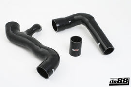 do88 09-11 Ford Focus RS 2.5L (MKII) Pressure Hoses w/Symposer - Black - DO88-KIT137-MS-S