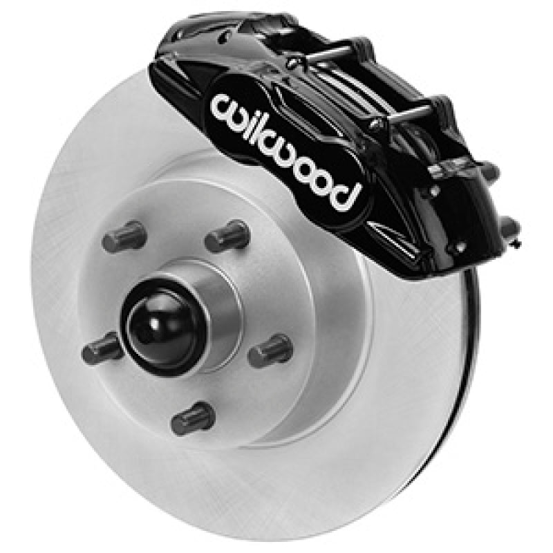Wilwood 65-67 Ford Mustang D11 11.29 in. Vtd. Brake Kit w/ Flex Lines - 140-16801