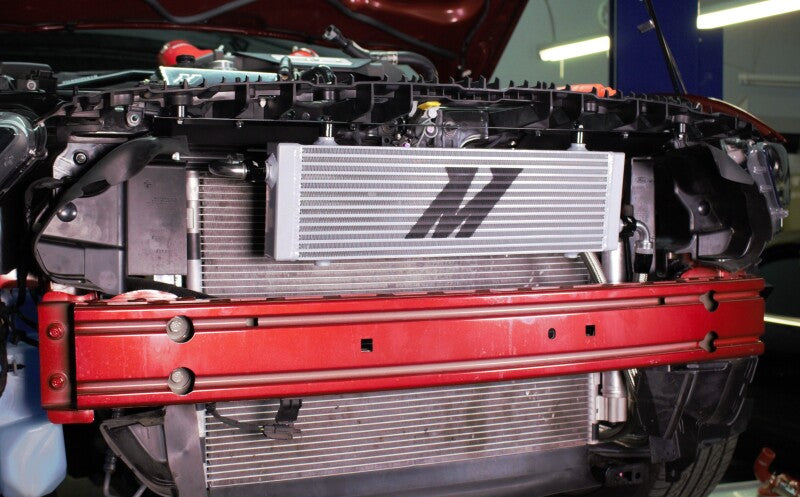 Mishimoto 15-17 Ford Mustang GT Right-Hand Drive Thermostatic Oil Cooler Kit - Black - MMOC-MUS8-15TBKRHD