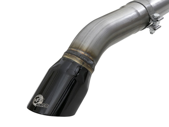 aFe MACH Force-Xp Hi-Tuck 3in. 409 SS C/B Exhaust 15-18 GM Colorado/Canyon L4-2.5L/V6-3.6L - Blk Tip - 49-44099-B