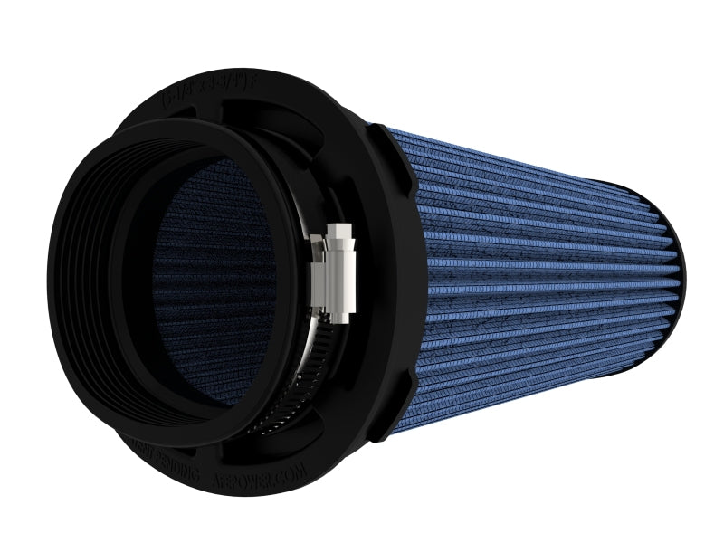 aFe Momentum Intake Rplcmnt Air Filter (5-1/4x3-3/4)IN F x(7-3/8x5-7/8)IN B x(4-1/2x4)IN Tx8-3/4IN H - 24-91106