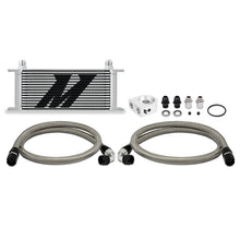 Load image into Gallery viewer, Mishimoto Universal Oil Cooler Kit 16-Row Silver - MMOC-U16SL