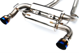 Invidia 2022+ Nissan Z 70mm Gemini Cat Back Exhaust - Single Layer TI Tips - HS22N4Z7GM1STL