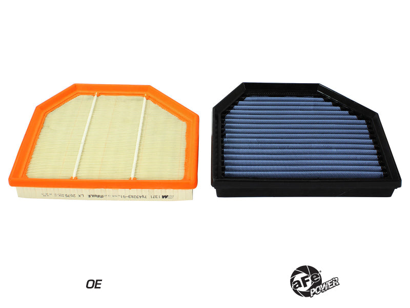 aFe MagnumFLOW OEM Replacement Air Filter PRO 5R 2015 BMW M3/M4 (F80/F82) 3.0L S55 (tt) Qty. 2 - 30-10238