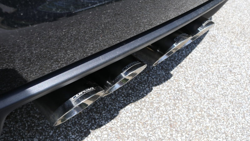 Corsa 2005-2007 Chevrolet Corvette (C6) 6.0L/6.2L Polished Xtreme Axle-Back Exhaust w/4.5in Tips - 21010