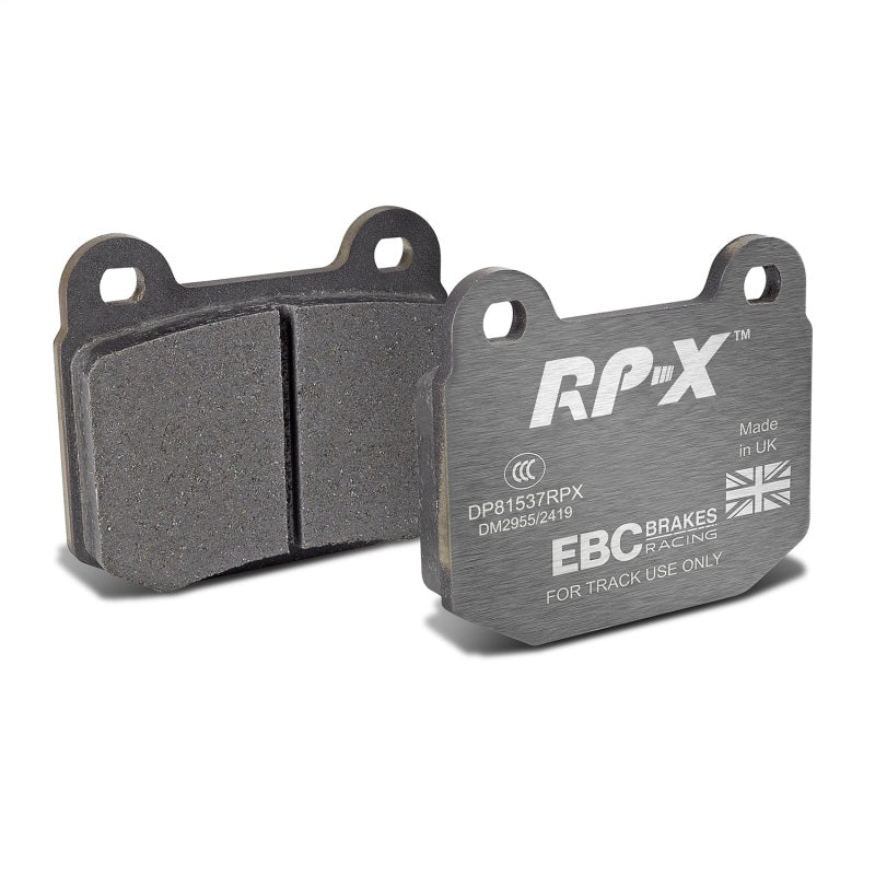EBC Racing 03-04 Infiniti G35 3.5L (M/T w/Brembo) RP-X Rear Brake Pads - DP81537RPX