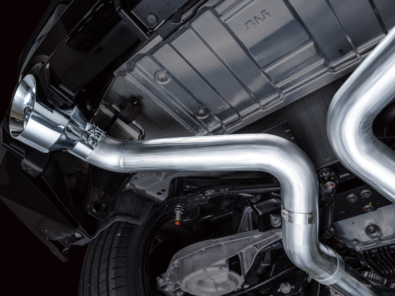 AWE Tuning 2023 Nissan Z RZ34 RWD Track Edition Cat-Back Exhaust System w/ Chrome Silver Tips - 3020-32400
