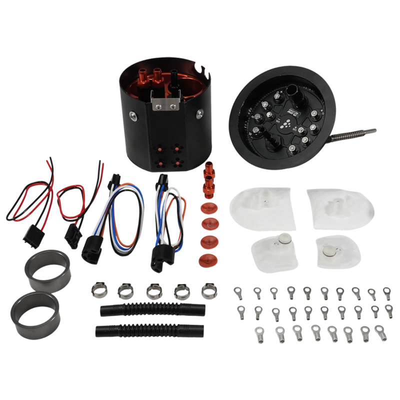DeatschWerks 06-13 BMW E9X/E8X X2 Dual Pump Module - 9-000-7071